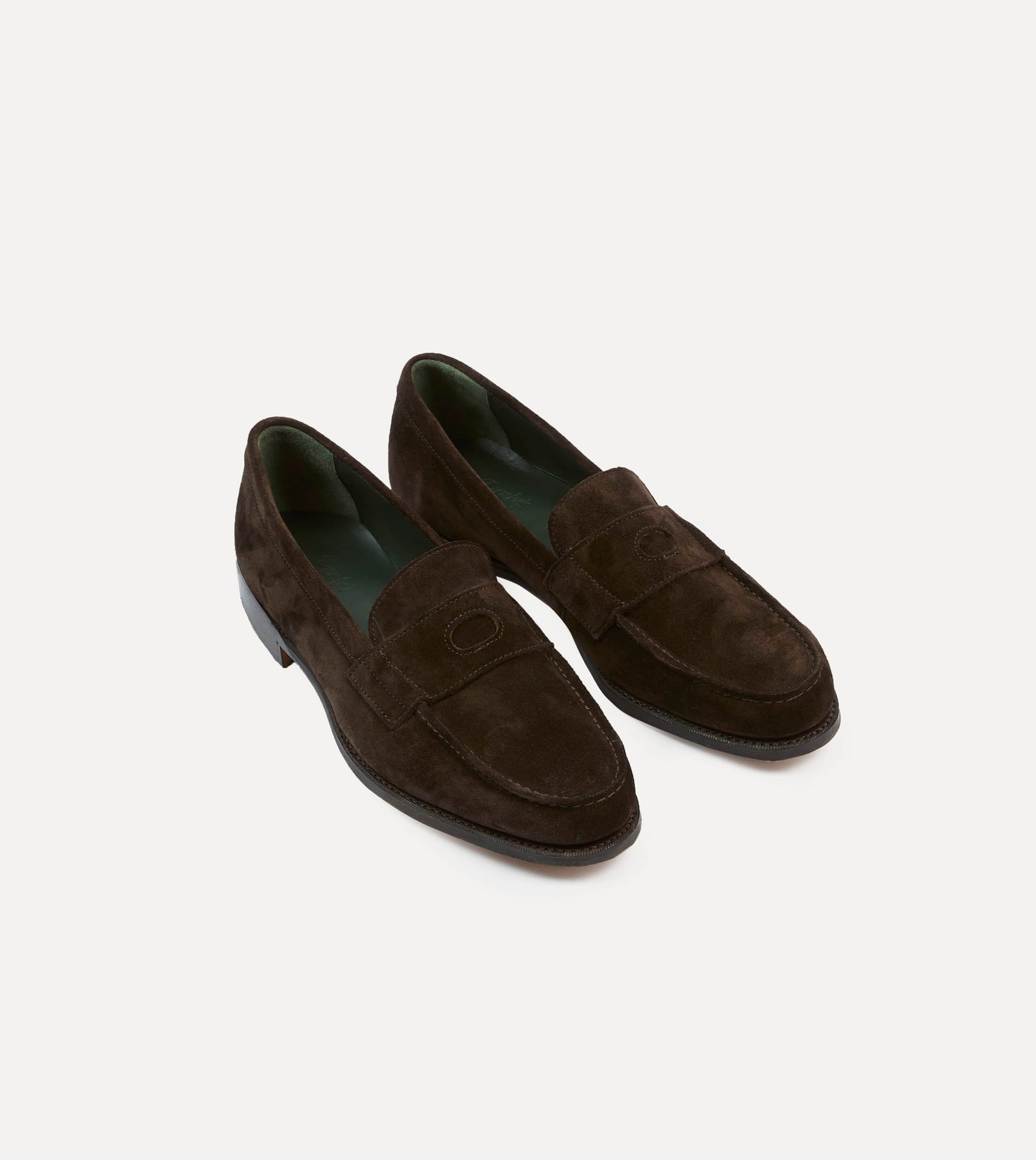 Suede Charles Mk Ii Goodyear Welted Penny Loafer