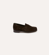 Suede Charles Mk Ii Goodyear Welted Penny Loafer