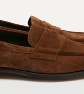 Snuff Suede Charles Mk Ii Goodyear Welted Penny Loafer