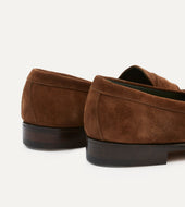 Snuff Suede Charles Mk Ii Goodyear Welted Penny Loafer