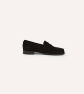 Drake S By A Levine Suede Charles Mk Ii Goodyear Welted Penny Loafer
