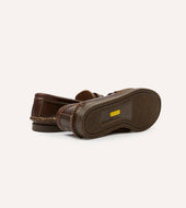 Yuketen Leather Bit Loafer With Camp Sole