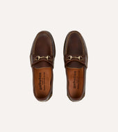 Yuketen Leather Bit Loafer With Camp Sole