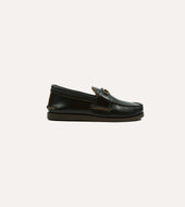 Yuketen Leather Bit Loafer With Camp Sole
