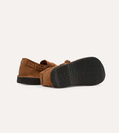 Aurora For Drake S Middle English Snuff Roughout Leather Shoe