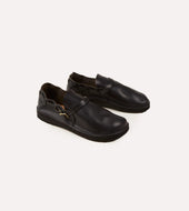 Aurora Shoe Co. Middle English Black Full Grain Leather Shoe