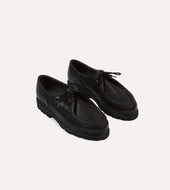 Paraboot Michael Noir Deer Leather Derby Shoe