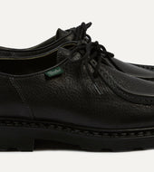 Paraboot Michael Noir Deer Leather Derby Shoe