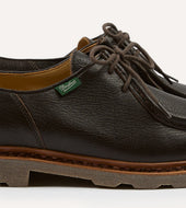 Paraboot Michael Marron Deer Leather Derby Shoe