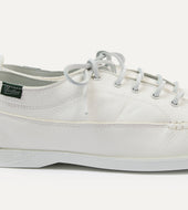 Paraboot Malibu Blanc Deer Leather Boat Shoe