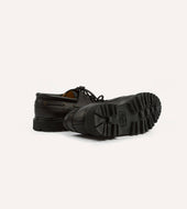 Paraboot Chimey Noir Calf Leather Derby Shoe