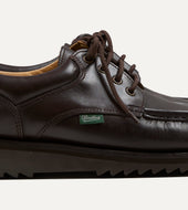 Paraboot Thiers Kenya Dark Brown Leather Derby Shoe