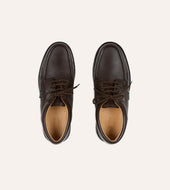 Paraboot Thiers Kenya Dark Brown Leather Derby Shoe