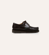 Paraboot Thiers Kenya Dark Brown Leather Derby Shoe