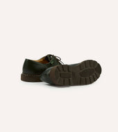 Paraboot Michael Vert Leather Derby Shoe