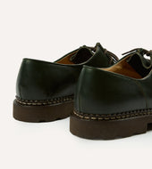 Paraboot Michael Vert Leather Derby Shoe