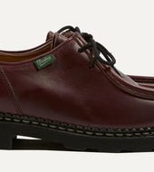Paraboot Michael Bordeaux Leather Derby Shoe