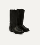 La Botte Gardiane Camarguaise Black Leather Boots