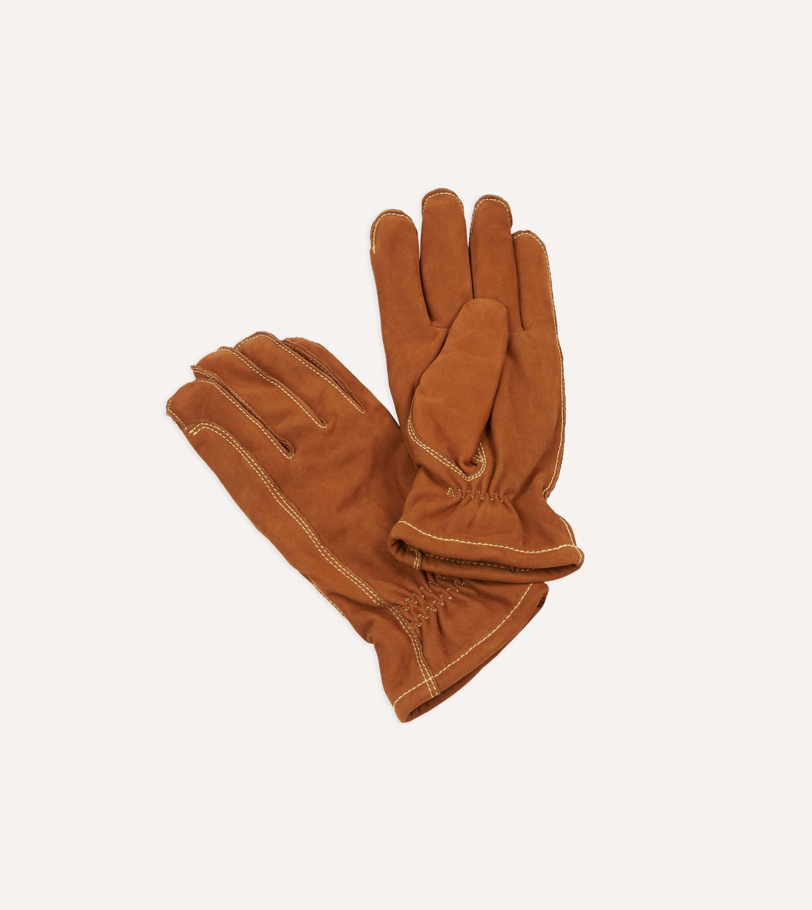 Hestra Atle Nubuck Leather Gloves With Wool Lining