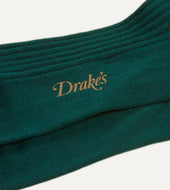 Dark Wool Over The Calf Socks