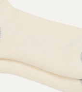 Rototo And Yellow Cotton Crew Socks