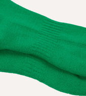 Green Cotton Sports Socks