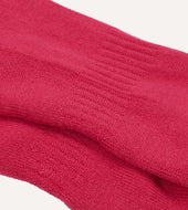 Pink Cotton Sports Socks