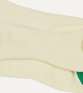 Green And Navy Striped Sport Socks
