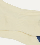 Red And Yellow Striped Sport Socks
