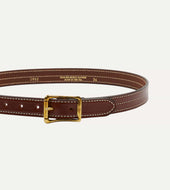 Yuketen Triple Stitched Leather Belt