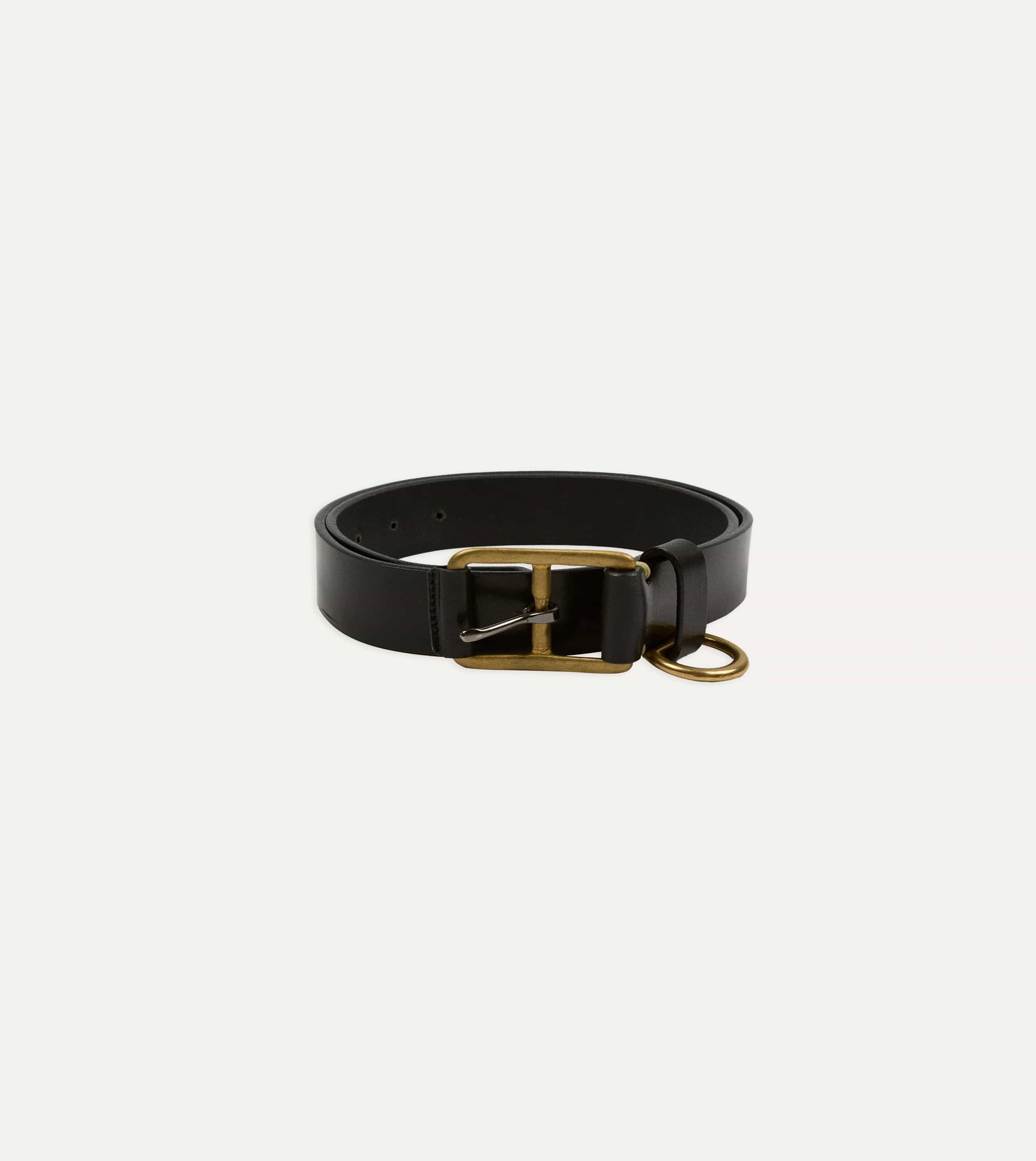 Yuketen Stitched D Ring Belt