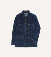 Wash Selvedge Denim Five Pocket Chore Jacket