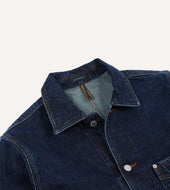 Wash Selvedge Denim Five Pocket Chore Jacket