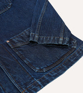 Wash Selvedge Denim Five Pocket Chore Jacket