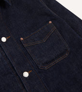 Rinse Denim Five Pocket Chore Jacket