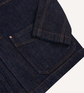 Rinse Denim Five Pocket Chore Jacket