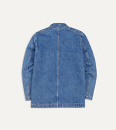 Bleach Wash Selvedge Five Pocket Chore Jacket
