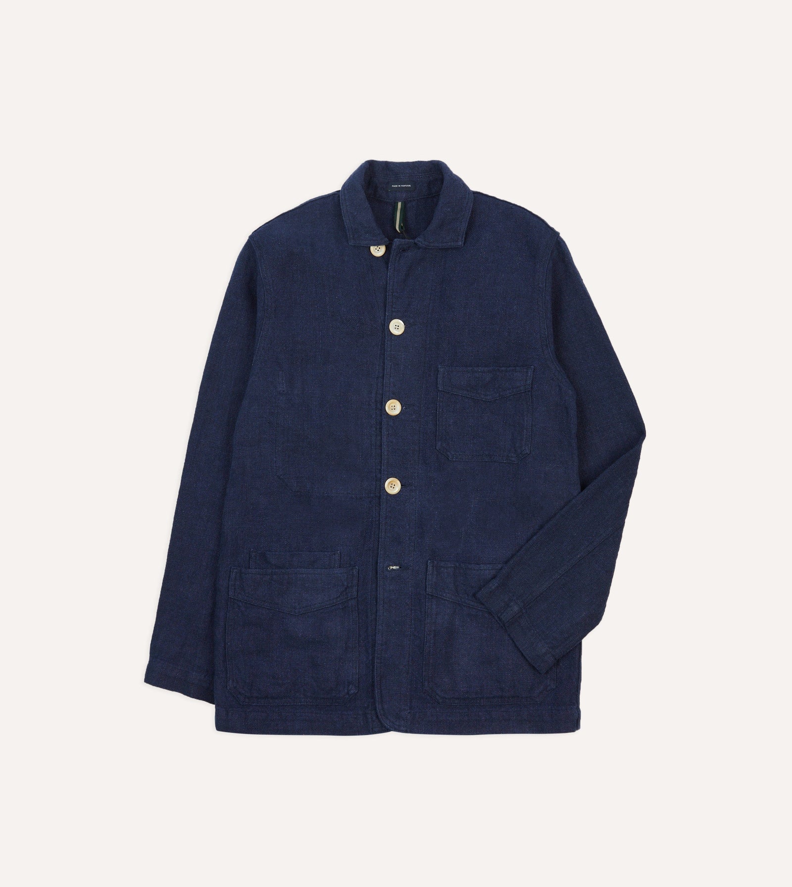 Linen Five Pocket Chore Jacket
