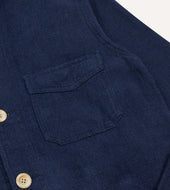 Linen Five Pocket Chore Jacket