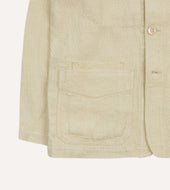 Linen Five Pocket Chore Jacket