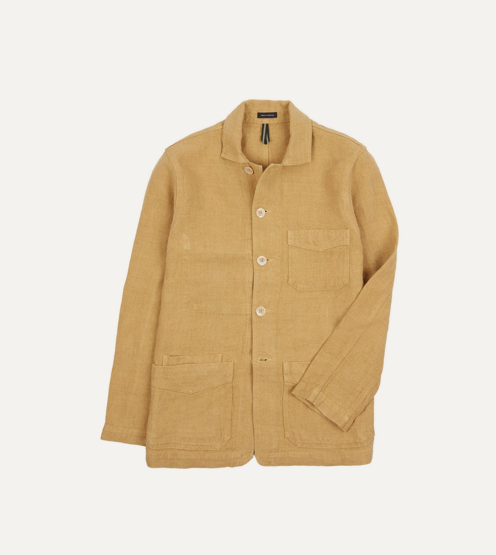 Linen Five Pocket Chore Jacket