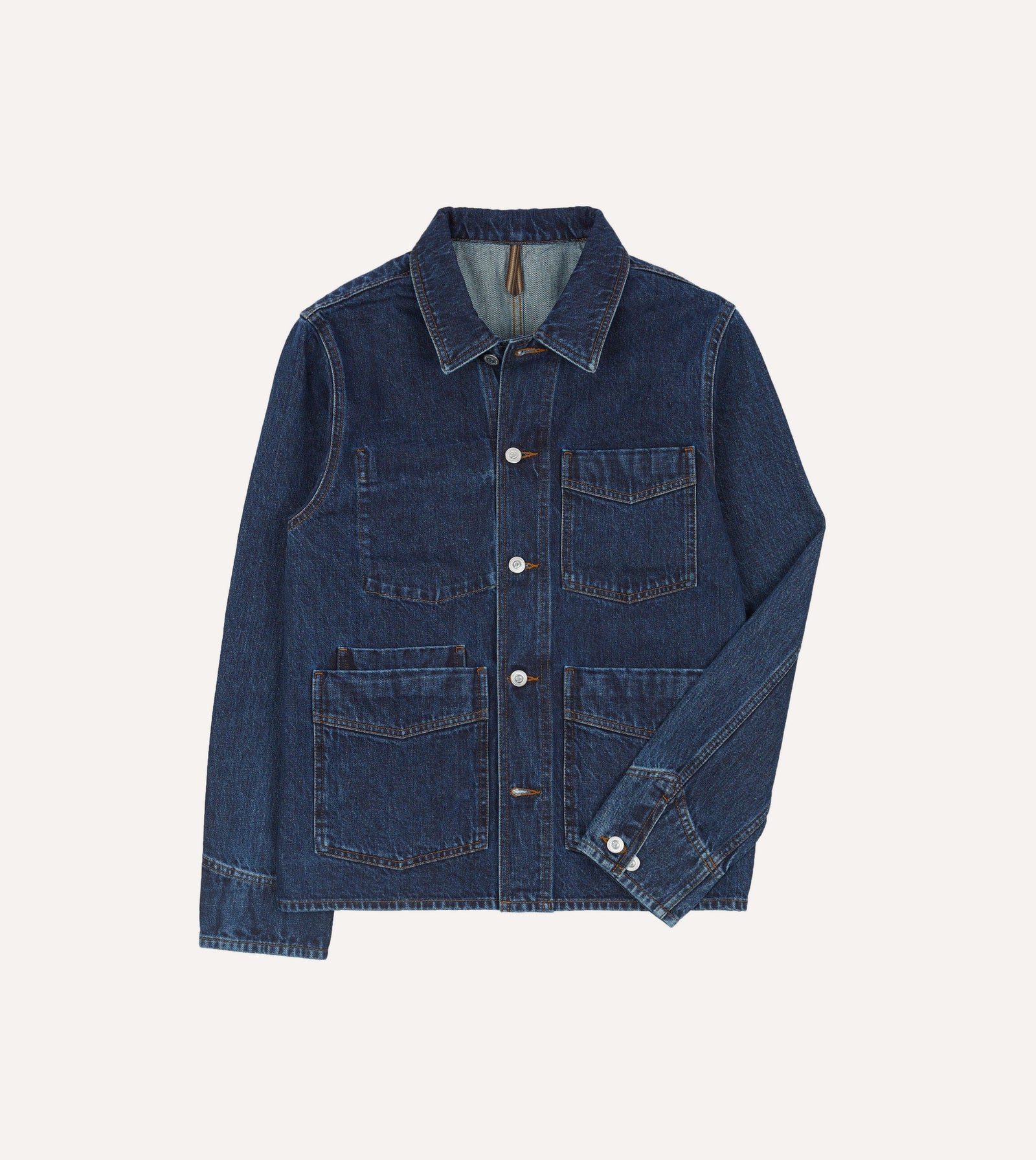 Wash Denim Work Jacket