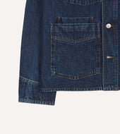 Wash Denim Work Jacket