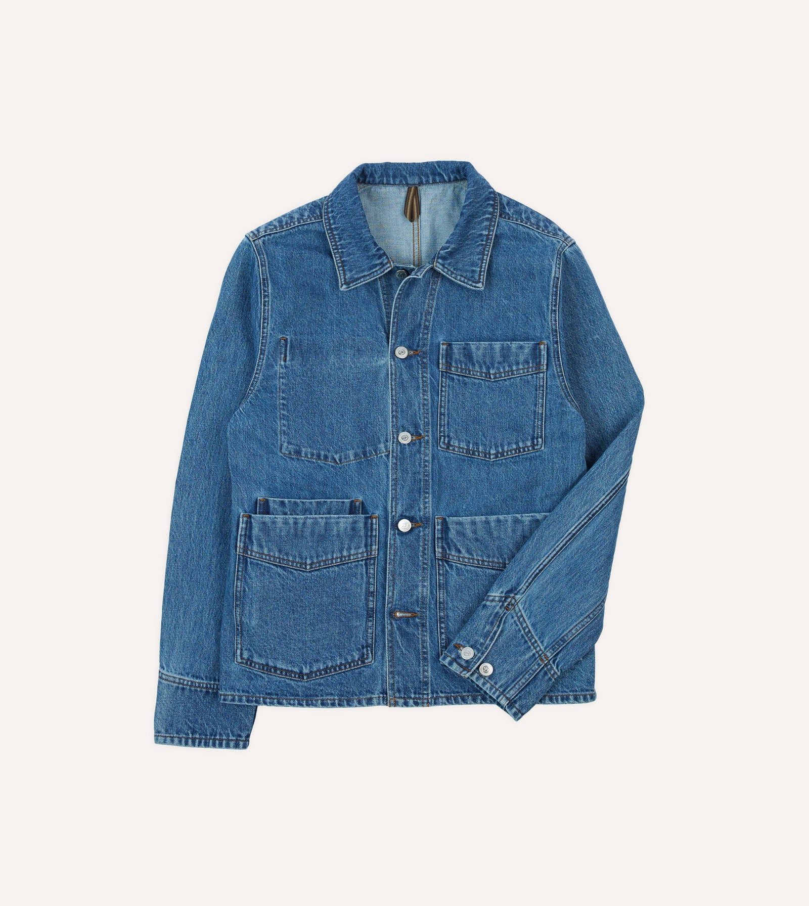 Bleach Wash Work Jacket