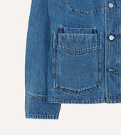 Bleach Wash Work Jacket