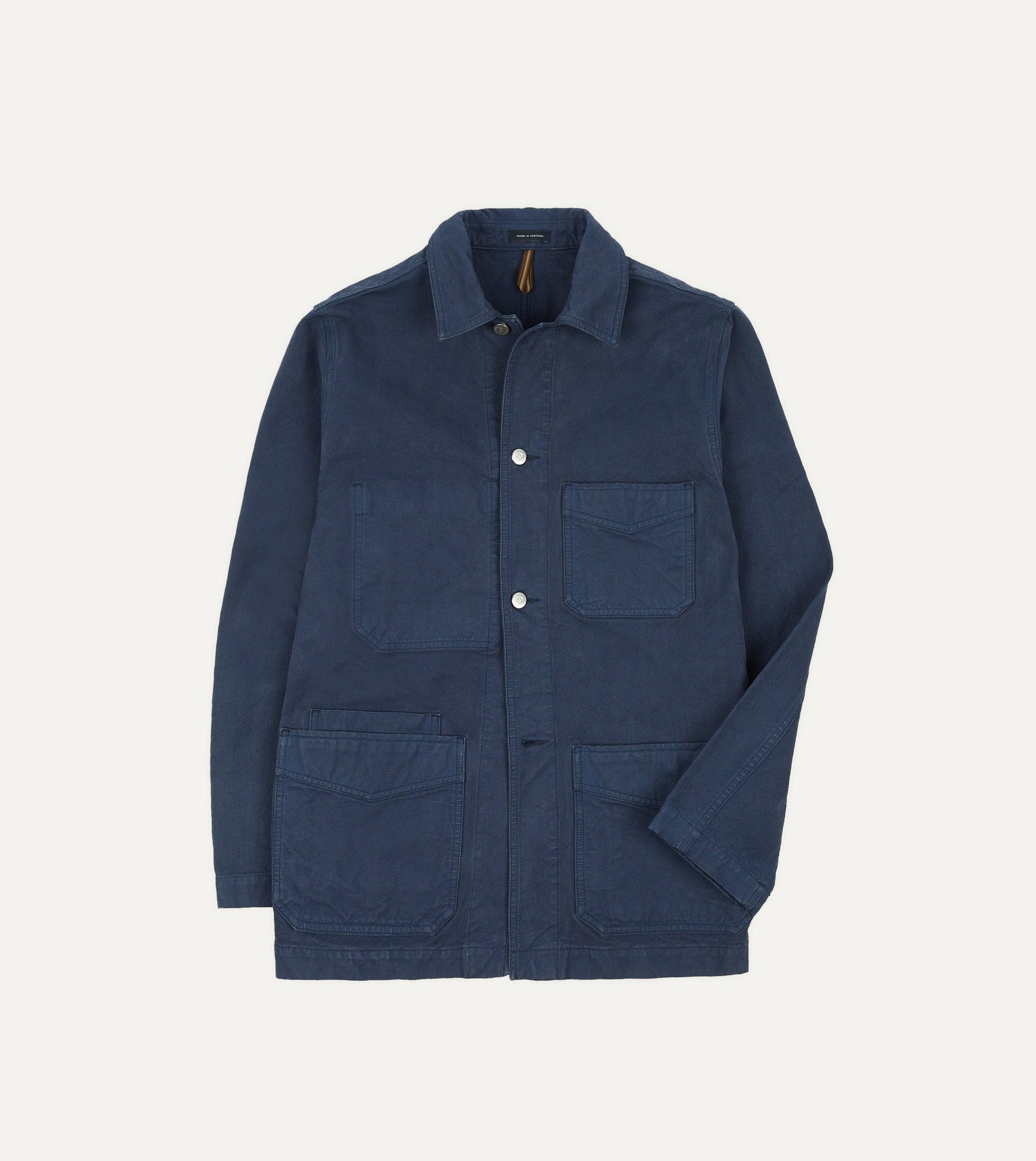 Cotton Duck Canvas Five Pocket Chore Jacket
