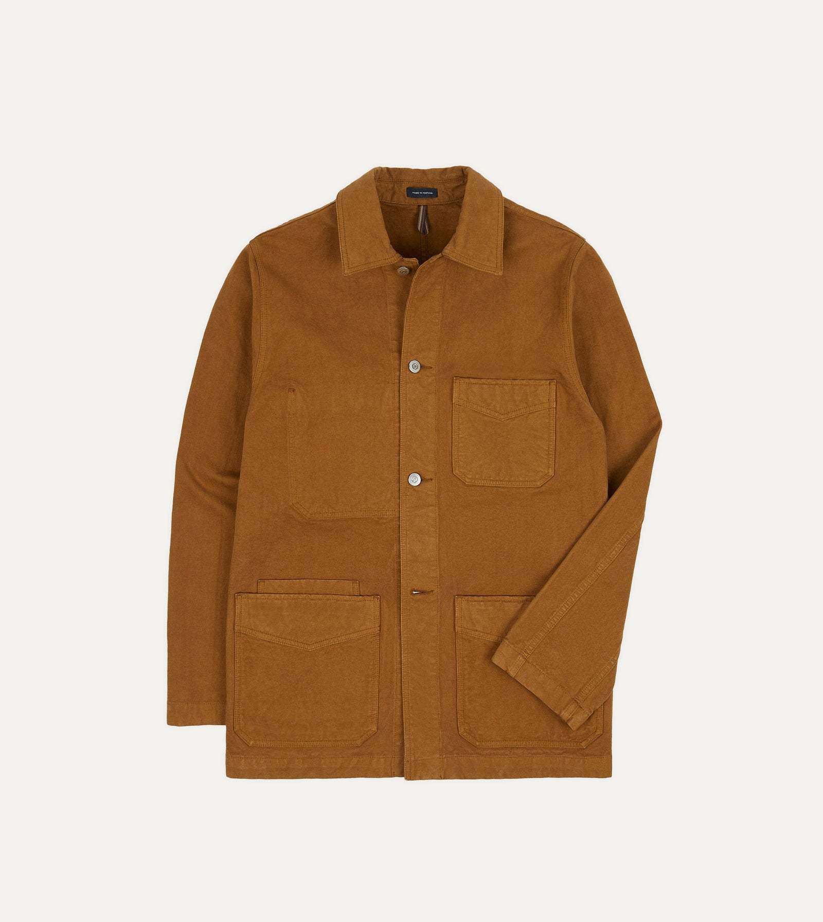 Cotton Duck Canvas Five Pocket Chore Jacket