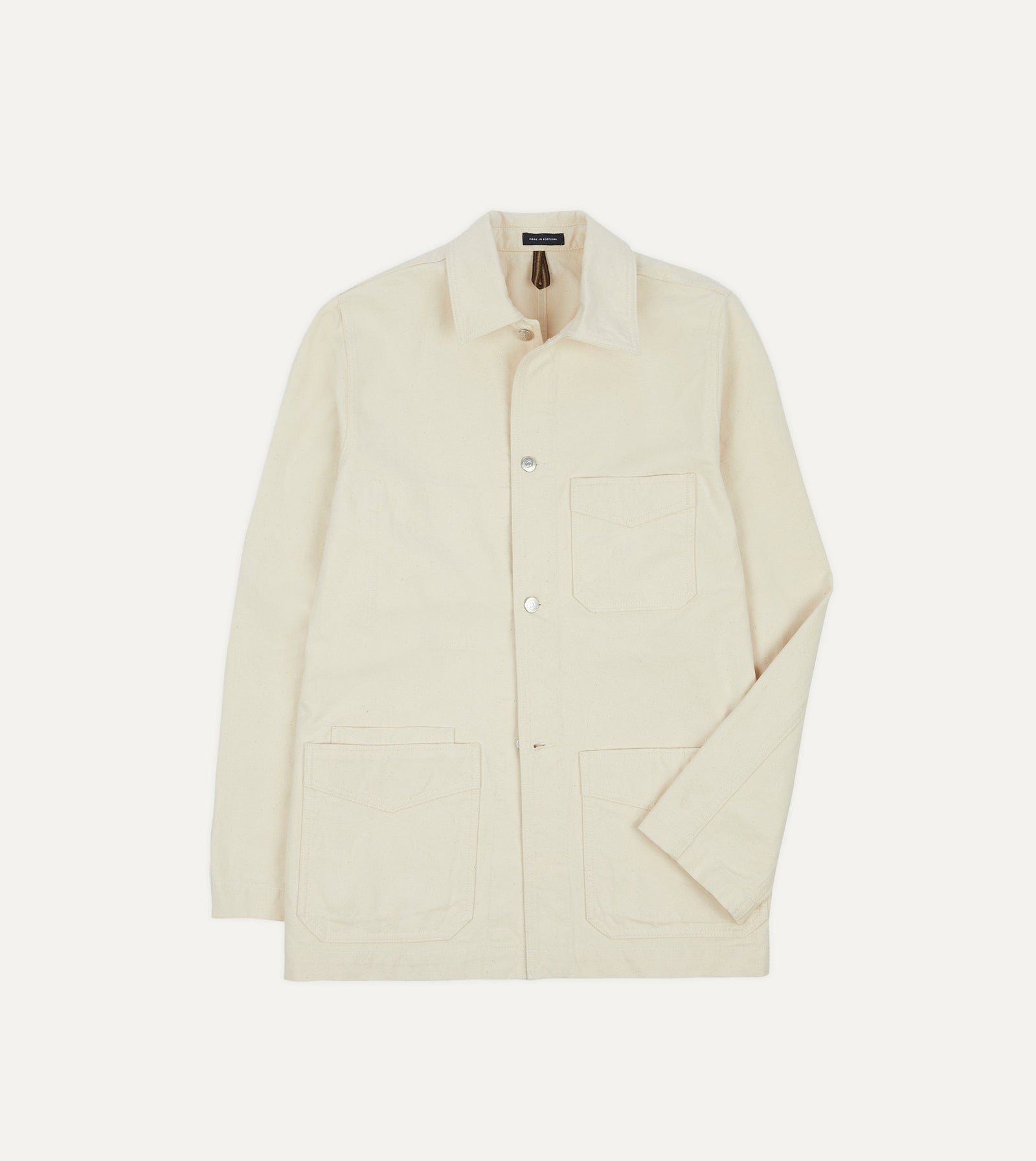 Cotton Duck Canvas Five Pocket Chore Jacket