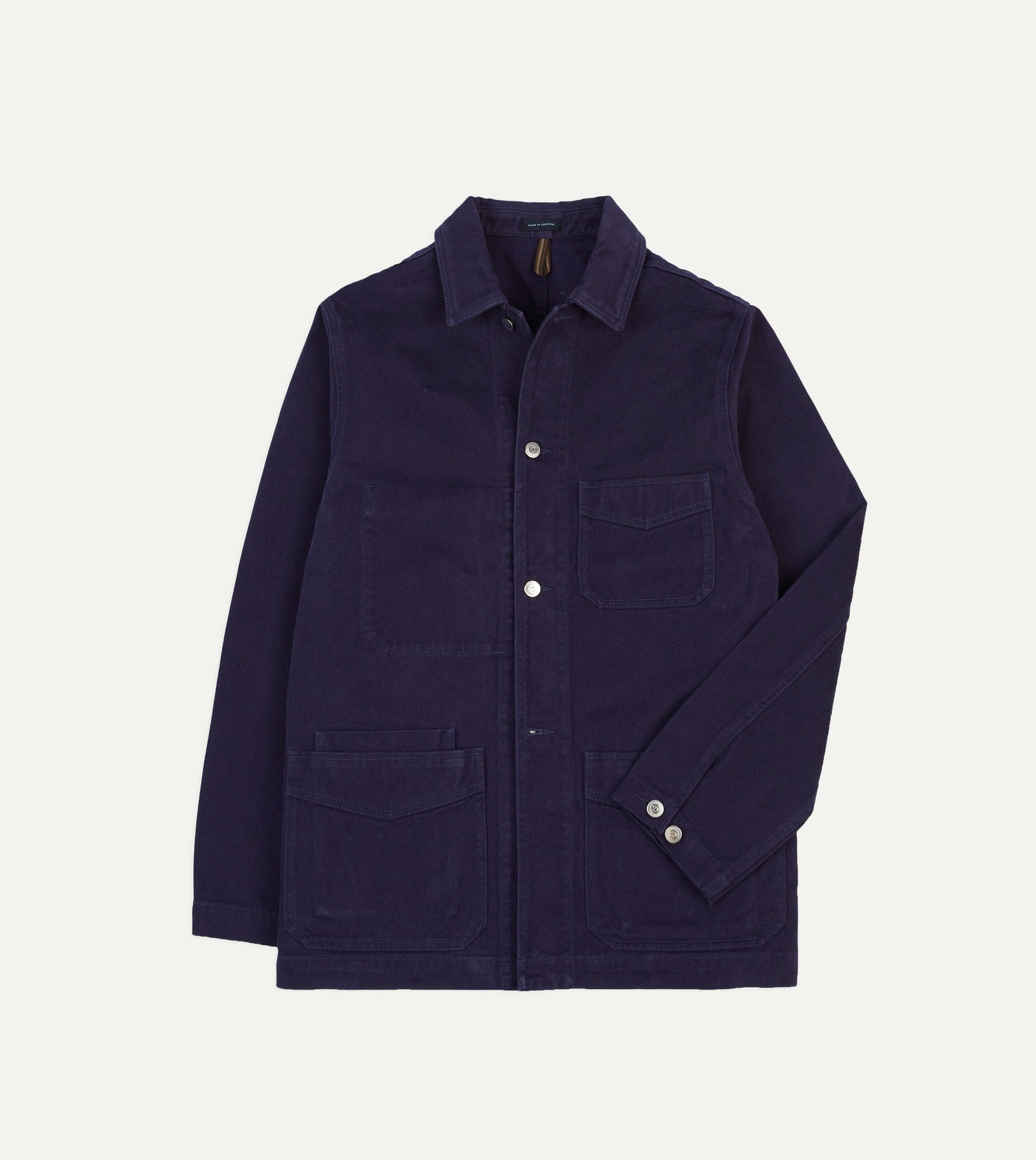 Heavy Twill Cotton Five Pocket Chore Jacket
