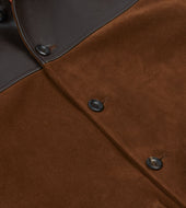 Suede And Leather Donkey Jacket